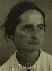 Thekla MEINRATH Foto von ihrem Einbürgerungsantrag 1940