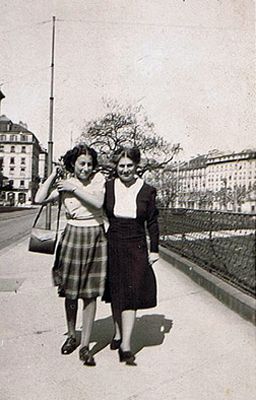 SCHWARZHAUPT_Ruth_Cousine_Maria_Klopfer_Genf_1945